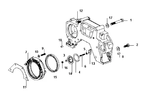 17094960 - Прокладка / шайба